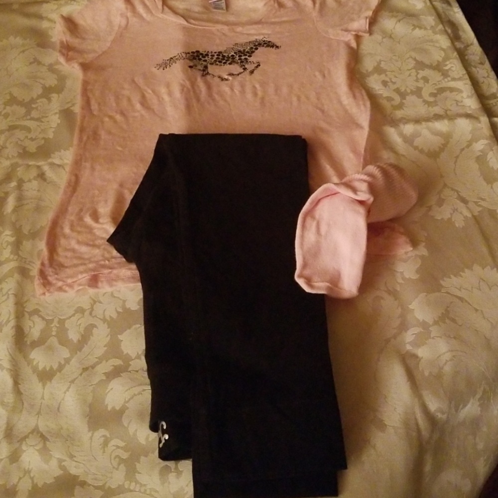 Pink horse top